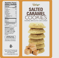 KETO Cookies Salted Caramel