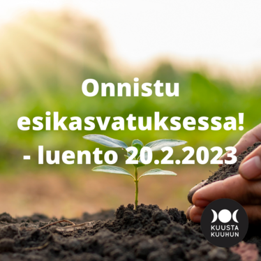 Onnistu esikasvatuksessa! - luentotallenne 20.2.2023