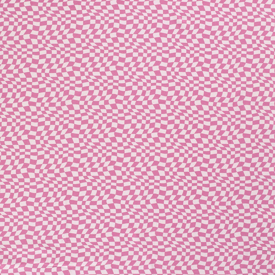 Abstraktitruudut- trikoo Pinkki