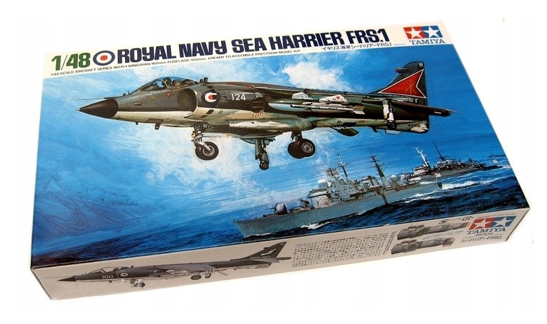 1/350 Scale Sea Harrier Model – Set Of 10 Military Aircraft – Unbranded