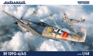 Messerschmitt Bf 109G-6/AS (Weekend Edition)     Sisältää 2x suomidecalit (kts. kuvat)
