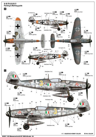 Messerschmitt Bf-109G-6 late