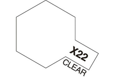 X-22, Clear, kiiltävä lakka
