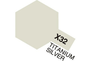 X-32 Titanium silver