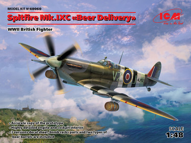 Spitfire Mk.IXC “Beer Delivery”  WWII British Fighter