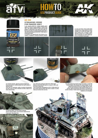 Streaking Grime for Panzer Grey