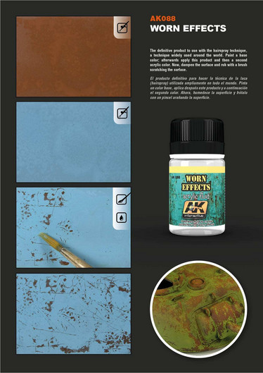 Worn Effects Acrylic Fluid