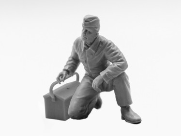German Luftwaffe Ground Personnel (1939-1945) 3 figures