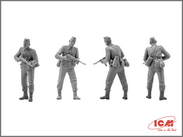 German Tank Riders (1942-1945) 4 figures
