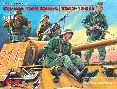 German Tank Riders (1942-1945) 4 figures