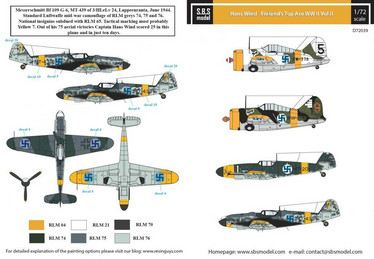 Hans Wind - Finland’s Top Ace WW II Vol.II