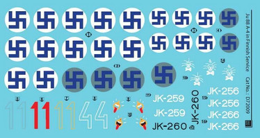 Junkers Ju-88 A-4 in Finnish Service WW II.