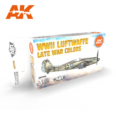 WWII LUFTWAFFE LATE WAR COLORS