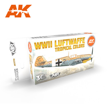 WWII LUFTWAFFE TROPICAL COLORS