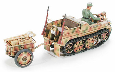Kettenkraftrad w/Cart&Goliath
