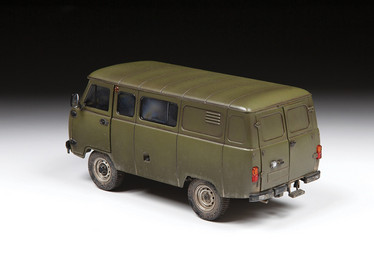 Russian Military Van UAZ 3909