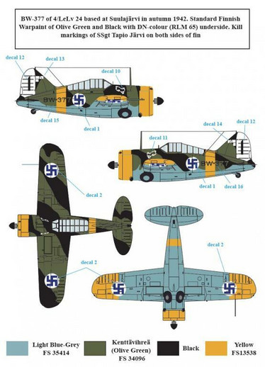 Brewster Model 239 in Finnish Service