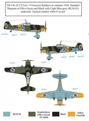Fokker D.XXI (Twin-Wasp engine) in Finnish Service