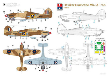 Hawker Hurricane Mk.IA Trop 1/48
