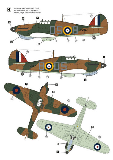 Hawker Hurricane Mk.IA Trop 1/48