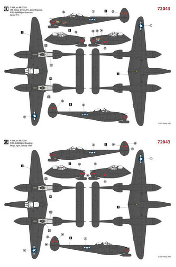 P-38M Night Lightning 1/72