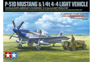NORTH AMERICAN P-51D MUSTANG™ & 1/4-TON 4X4 LIGHT VEHICLE SET