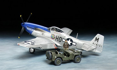 NORTH AMERICAN P-51D MUSTANG™ & 1/4-TON 4X4 LIGHT VEHICLE SET