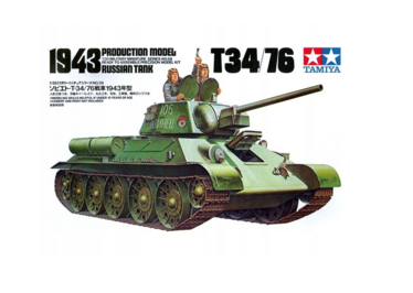 Russian T34/76 1943 Tank Kit
