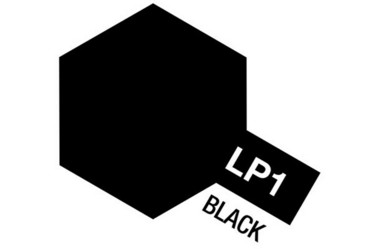 TAMIYA LACQUER PAINT LP-1 BLACK (GLOSS)
