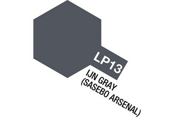 TAMIYA LACQUER PAINT LP-13 IJN GRAY (SASEBO A) (Flat)