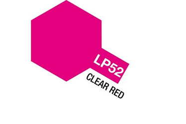 TAMIYA LACQUER PAINT LP-52 CLEAR RED (GLOSS)