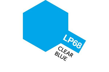 TAMIYA LACQUER PAINT LP-68 CLEAR BLUE (GLOSS)