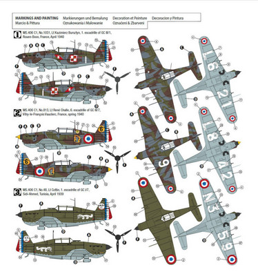 Morane-Saulnier MS.406 1939-40