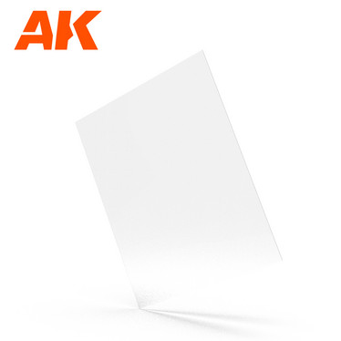 0.3mm thickness x 245 x 195mm – STYRENE SHEET – (3 units)