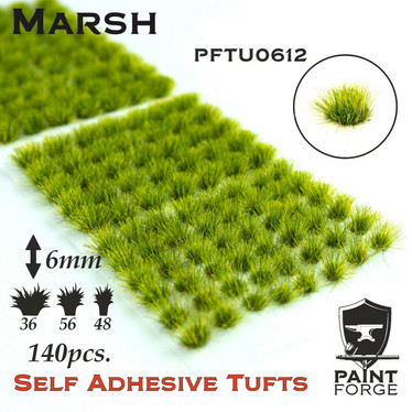 Marsh Grass Tufts 6 mm