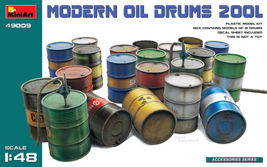 MODERN OIL DRUMS 200L