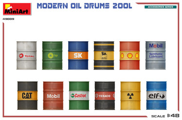 MODERN OIL DRUMS 200L