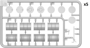 MODERN OIL DRUMS 200L