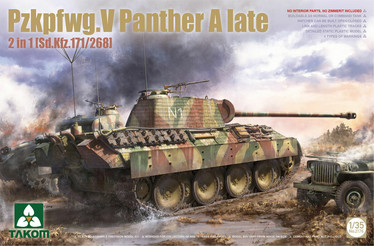 Pzkpfwg.V Panther A late  2in1 (Sd.Kfz.171/268)