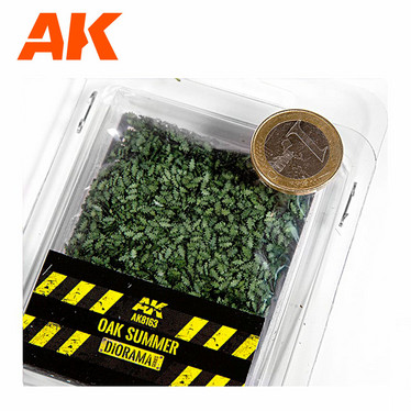 OAK SUMMER LEAVES 1:35 / 1:32 / 75mm / 90mm (7gr. Bag)