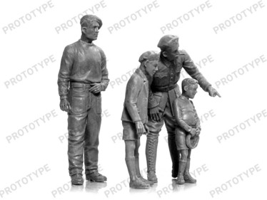WWII French Tank Crew