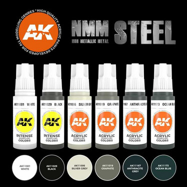 NON METALLIC METAL: STEEL set