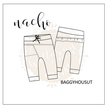 Hattarankeveitä: Nacho-housukaava koot 50-140