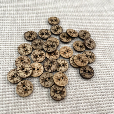 Kookosnappi 15mm, kukka