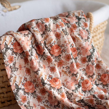 Double gauze: English Garden