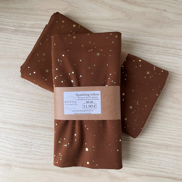Sparkling-trikoo kultaisilla kimalteilla: Choco