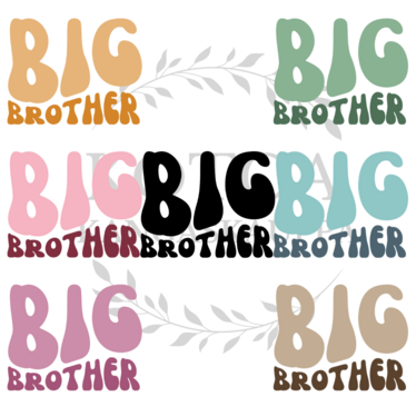 Digitiedosto: Big Sister, eri värejä