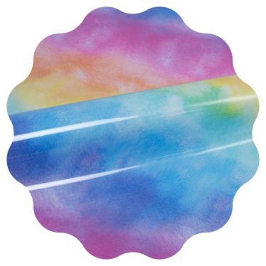 Silityskalvo: Watercolor Rainbow - Siser EasyPatterns Plus