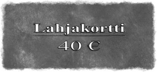 Lahjakortti 40€