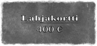Lahjakortti 400€